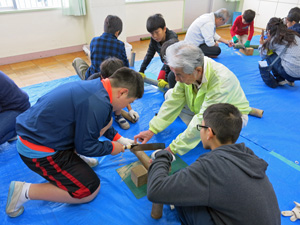 町田五小ふれあいサタデー支援1